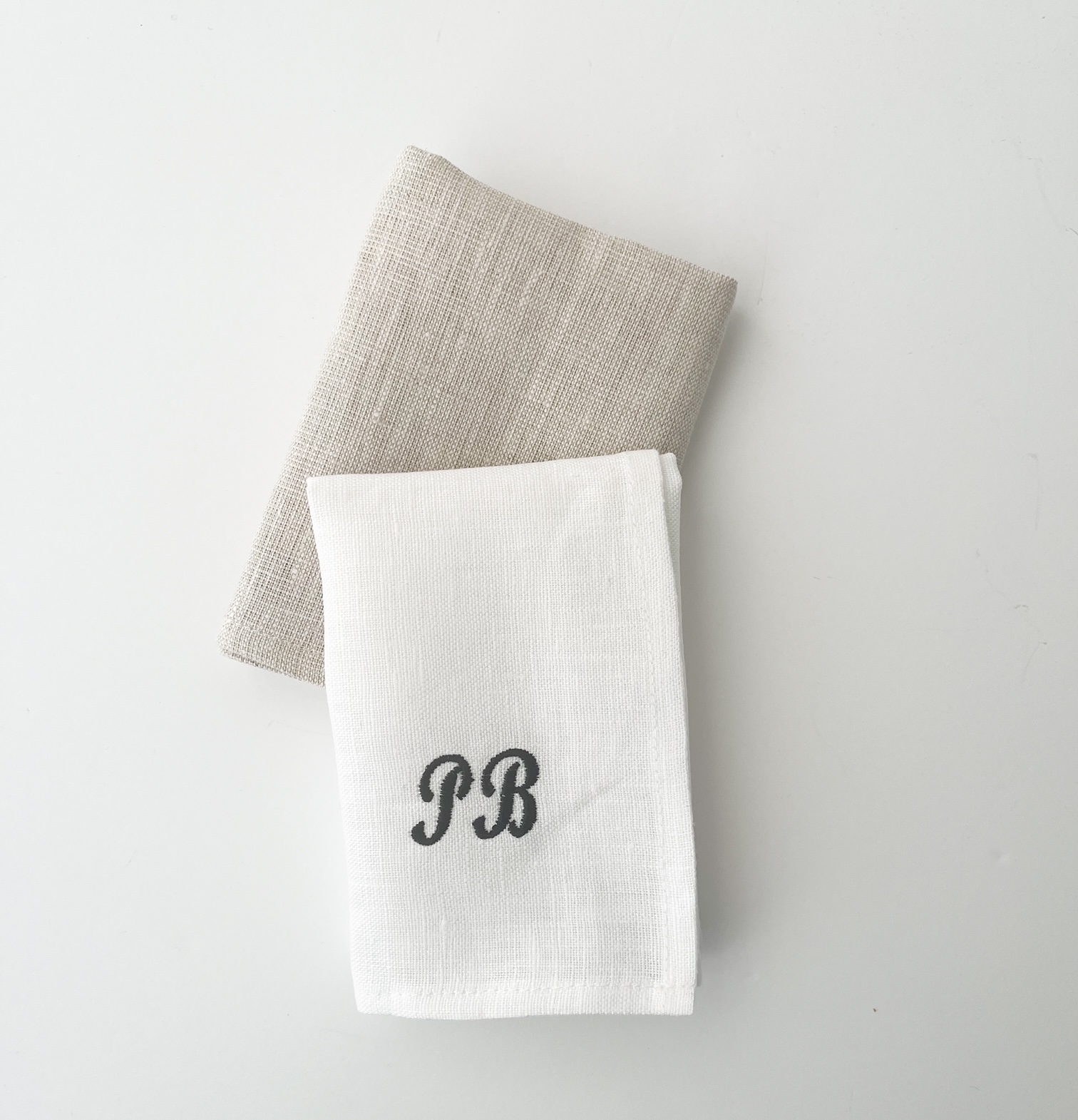 embroidered handkerchief